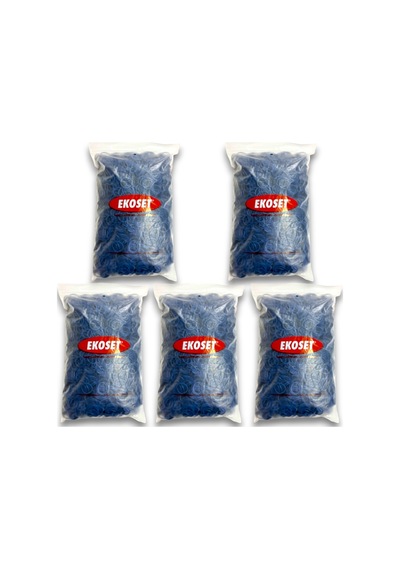 Küçük Paket Lastiği Mavi 40mm 5 Kg