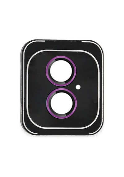 Joko Apple iPhone Uyumlu  16 Pvd Metal Kamera Lens - Pembe