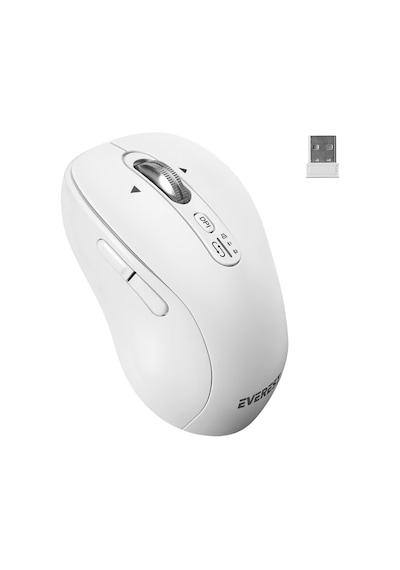 Everest Eternal Usb Beyaz 2.4ghz Kablosuz Mouse 001