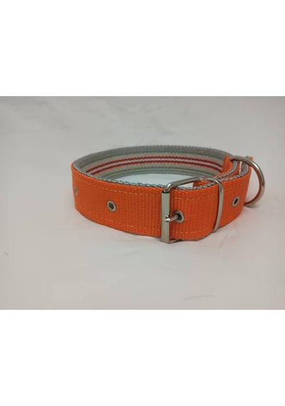 Kozaklı 10477 Büyük Irk Köpek Tasması Turuncu 70 x 4 CM
