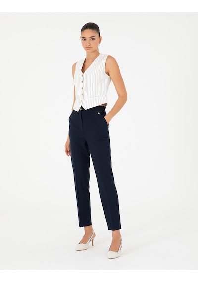 Pierre Cardin Kadın Lacivert Pantolon 50290383-vr033 Lacivert