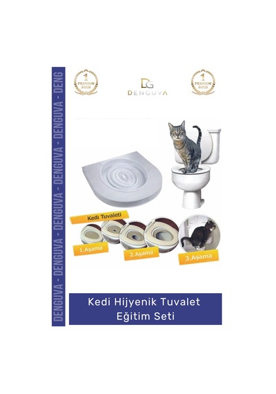 Kediklozeti Özel Üretim Ekonomik Çevre Dostu Klozet Uyumlu Catnip Katkılı Kedi Hijyenik Tuvalet Eği
