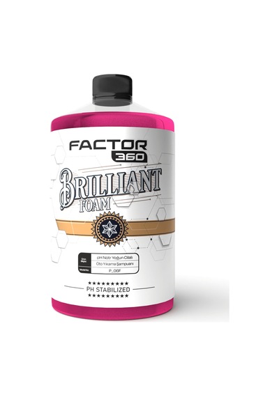 Brilliant Foam Ph Nötr Kostiksiz Oto Yıkama Köpüğü Oto Şampuan 1 L