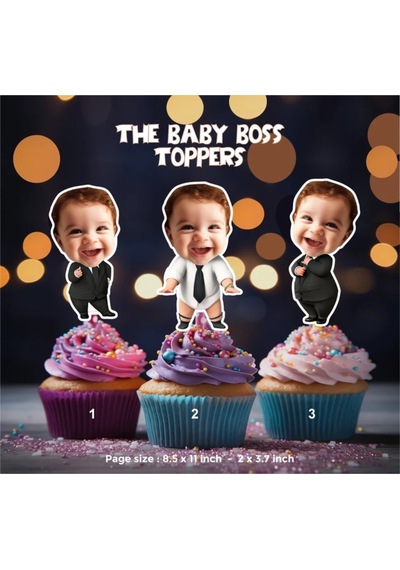 Cupcake Pasta Süsü Kürdan 10 Adet