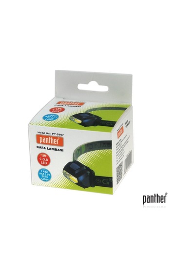 Panther Kafa Lambası Pt5907 Siyah