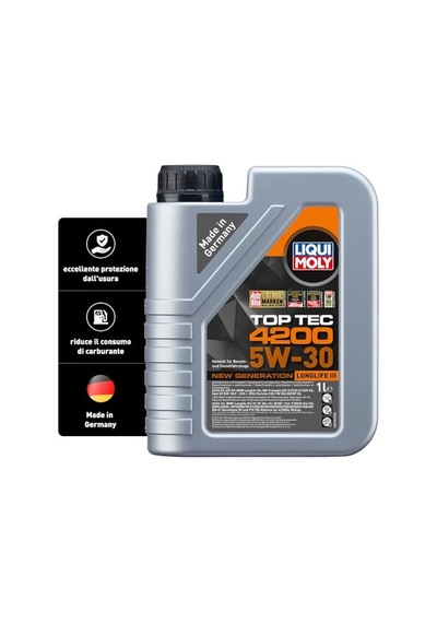 Liqui Moly Top Tec 4200 5w-30 New Generation Motor Yağı