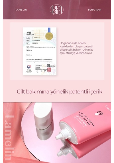 Hafif & Nemlendirici Güneş Kremi Spf50+ Pa++++ Air Fit Watery Sun Cream 50 Ml