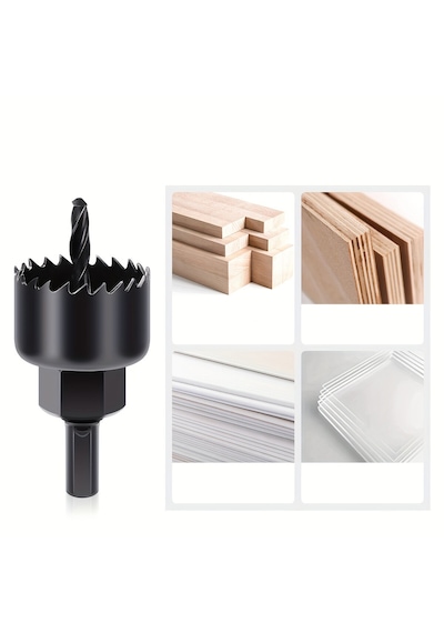 Lunaev 1in1 Buat Açma Panç Seti Metal - Ahşap - Pvc - Alçıpan - Pls. 19-22-29-32-38-44-51-64 Mm