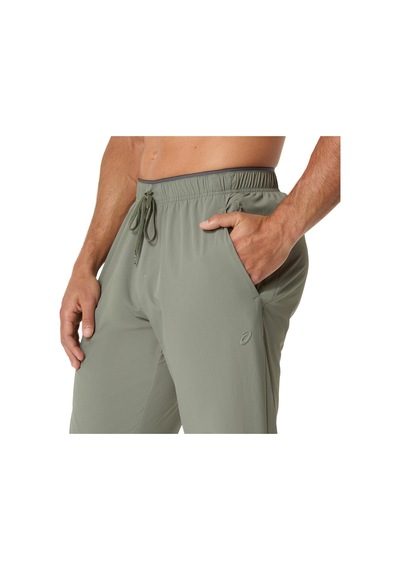 Asics Comfort Core Stretch Woven Pant Erkek Parrot Green/pure Silver Eşofman Altı 2031f318-300