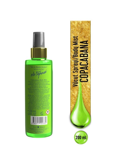 Eda Taşpınar Copacabana Tropikal Vücut Spreyi 200 ML