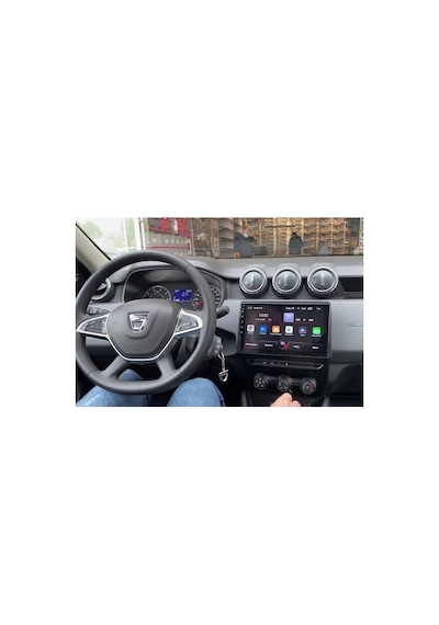 Cadence Dacia Duster 2018-2023 Android 6 Gb Ram 128 Gb Rom 8 Çekirdek Carplay Navigasyon Multimedya Ön Ve Geri Görüş Kameralı 10.1"
