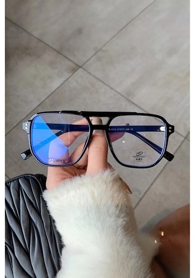 Mavi Işık Korumalı Unisex Gözlük Optik Uyumlu Blue Block Çok Renkli