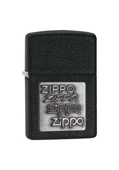 Zippo Black Crackle Çakmak