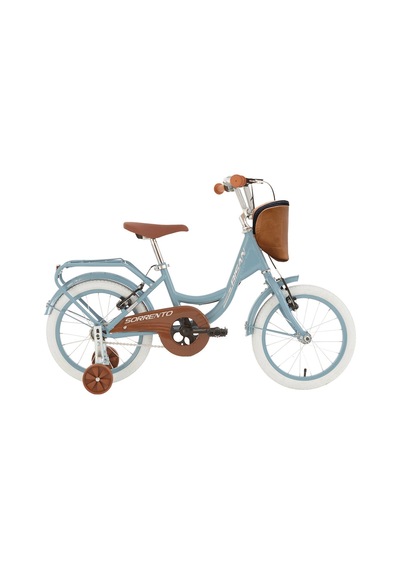 Bisan Sorrento-s Kız Çocuk Bisikleti 26cm 16 Jant Bebe Mavi Silver Çok Renkli