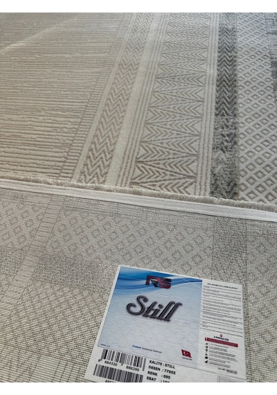 Still Halı Salon, Oturma, Yatak Odası Halısı Desen Kodu 77955-095 Bej