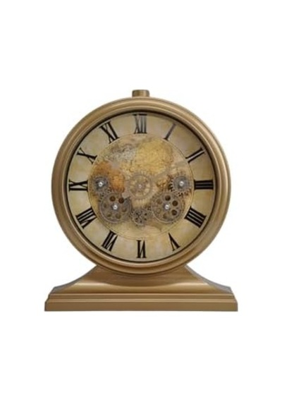 Premium Serisi Modern Kadranlı Döner Çarklı 32x28 Cm Ev Ve Ofis Masa Ve Duvar Saati Roma Rakamlı Harita Baskılı Gold 0240-beyaz-şekilli-48cm Premium Serisi Modern Kadranlı Döner Çarklı 32x28 Cm Ev Ve Ofis Masa Ve Duvar Saati Roma Rakamlı Harita Baskılı Gold 0240-beyaz-şekilli-48cm