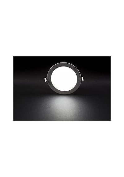 12w Sıva Altı Led Panel Spot Ct-5147, Beyaz Işık, Alüminyum Kasa Abanoz