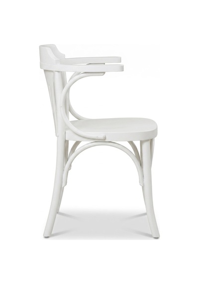 Thonet Klasik Ahşap Sandalye Beyaz
