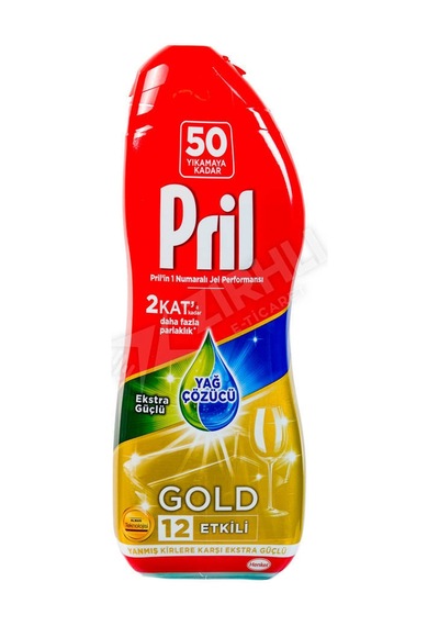 2 Adet Pril Jel Excellence Yağ Çözücü 50 Wl 900 Ml