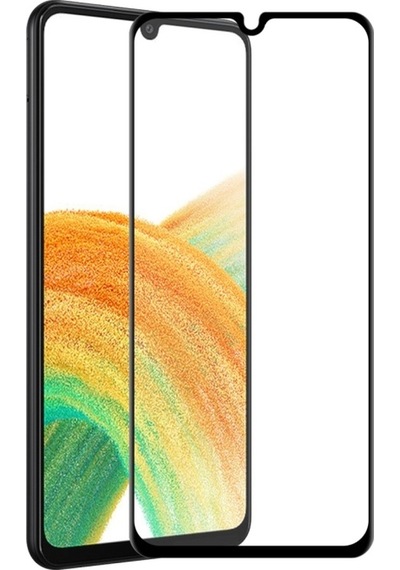 Samsung Galaxy A33 5g İle Uyumlu Şeffaf Ekranı Tam Kaplayan 5d Cam Kırılmaz Cam Ekran Koruyucu