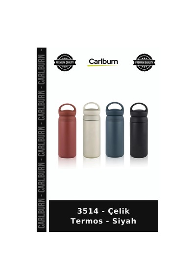 Özel Üretim İçecek 3514 - Çelik Termos - Siyah Diğer