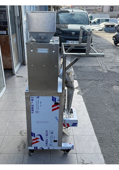 Granül Dolum Paketleme Makinesi 21-36 Cm Film Genişliği 10-500 Gr