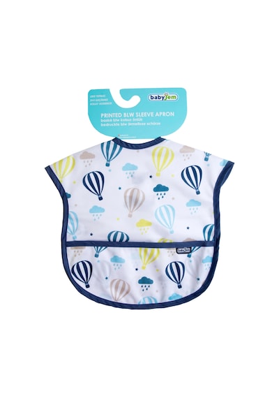 Babyjem Baskılı Blw Kolsuz Mama Önlüğü Balon Desen