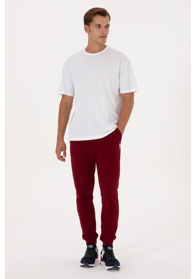 U.s. Polo Assn. Erkek Bordo Eşofman Altı 50313765-vr014 Bordo
