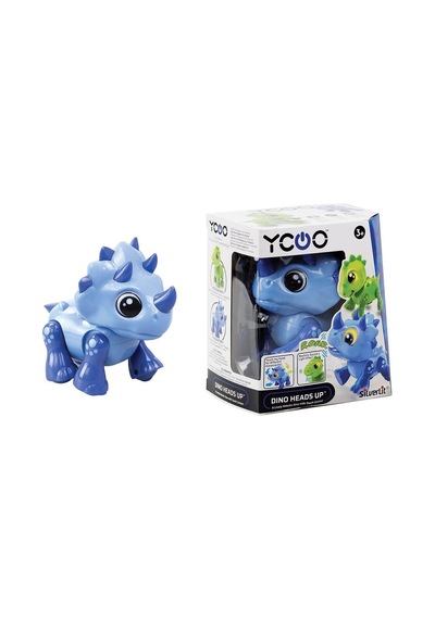 Sıl 88592 Silverlit Sesli Ve Işıklı Elektronik Robot Dino Heads U