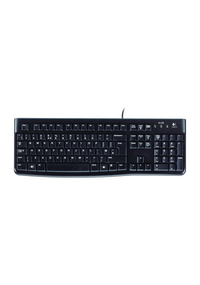 LOGITECH K120 KABLOLU KLAVYE (Q TUŞ DİZİMİ)-SİYAH 920-002505