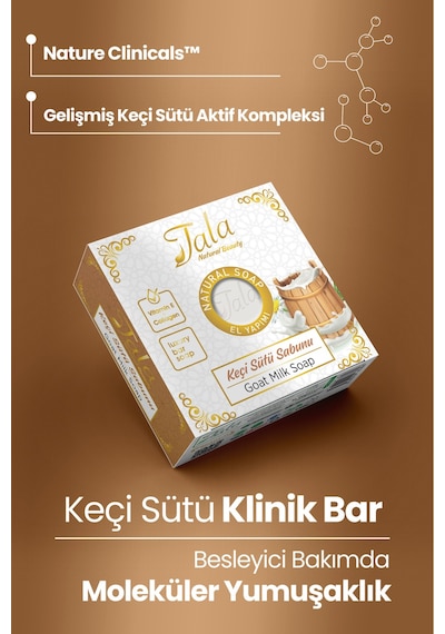 Tala Cilt Arındırıcı Besleyici ve Yumuşatıcı Doğal Keçi Sütlü Sabun 150 G