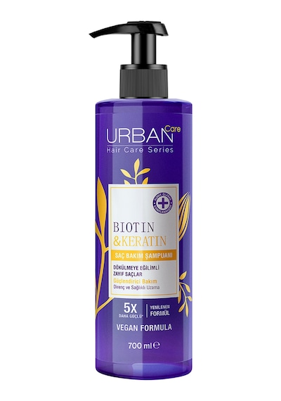 Urban Care Biotin & Keratin Dökülmeye Eğimli Saç Şampuanı 700 Ml 5 Adet