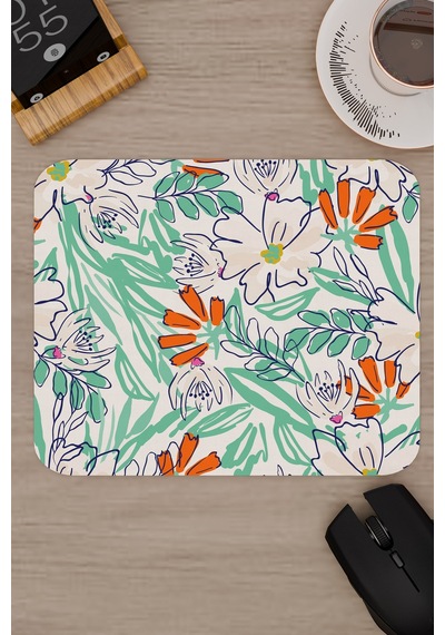 Kumaş Kaymaz Dikişli Kauçuk Oyuncu Mousepad V2 - 22x18 Gaming Mouse Pad Fare Altlığı