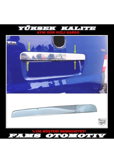 Vw T5 Transporter Krom Bagaj Çıtası 2003-2015 Arası P.Çelik N11.4401
