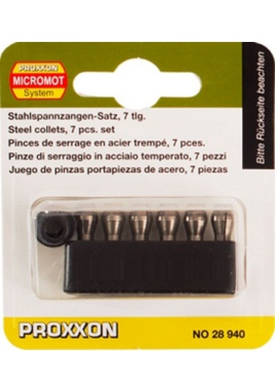 Proxxon 28940 Mikromat Çelik Pens Takımı  6'Lı