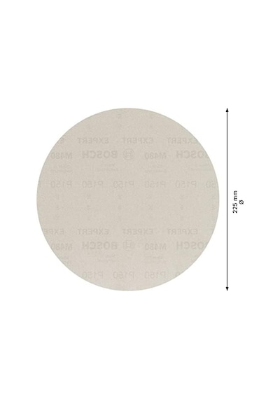 Expert M480 Alçıpan Zımpara Ağı - Duvar, Sert Ahşap İçin, Ø 225 Mm, Granülasyon 150, Profesyonel Aksesuar 25x