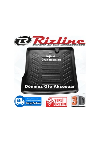 Dacia Duster 4X2 3D Bagaj Havuzu Paspası 2010 Sonrası Rizline N11.12192
