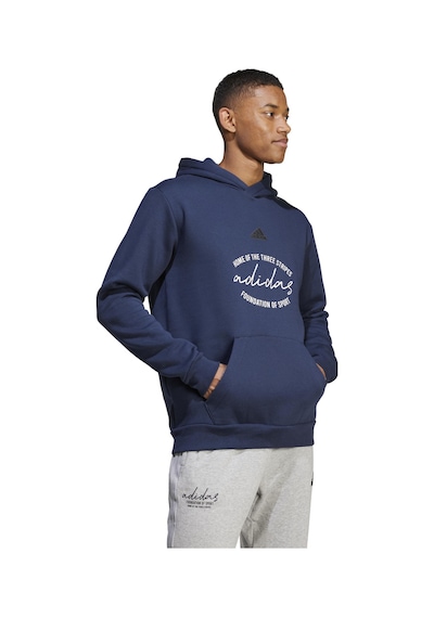 Adidas Bl Fl Hd Gd Q3 Erkek Sweatshirt-lacivert Lacivert