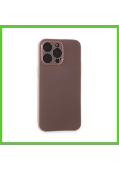 Bezos İphone 15 Pro Uyumlu Kılıf Puma Silikon - Pembe Dmc
