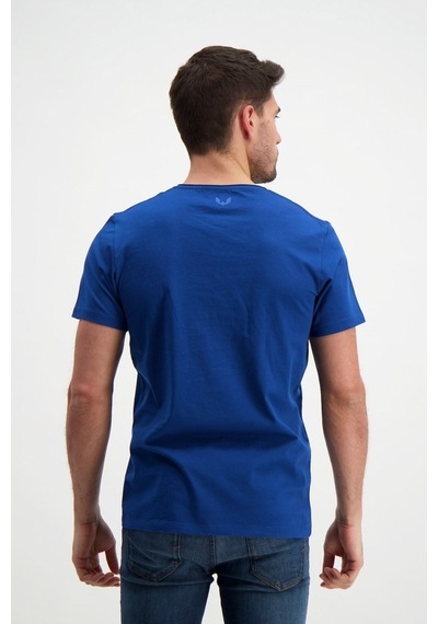 Rich Erkek Yıkamalı Basic T-Shirt (481343701)