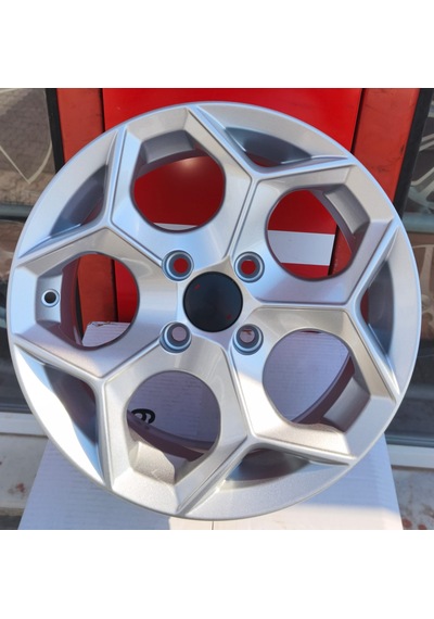 4x100 14 İnç Et.25 Cb:67.1 Silver Jant Renault Dacia Opel Fiat Hyundai Uyumlu 1 Takım 4a Det