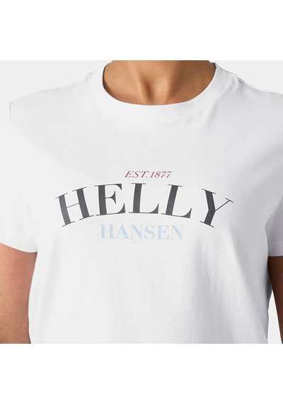 Helly Hansen Core Graphic Kadın T-shirt-hha.54592 Beyaz
