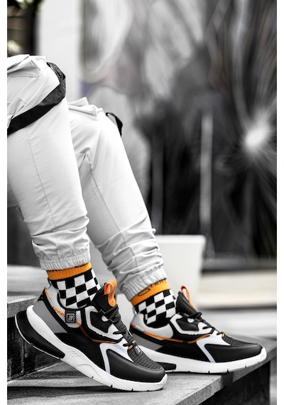 Dark Seer Ds E3.1205 Sneaker 2025 Erkek SİYAH-BEYAZ