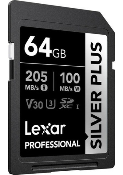 Lexar 64gb Silver Sd Uhsı V30 U3 205mb/s Hafıza Kartı