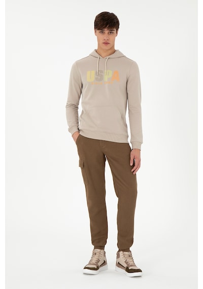 U.s. Polo Assn. Erkek Haki Pantolon Kanvas-chino 50297758-vr027 Haki