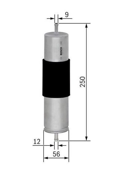 BOSCH F026402068 Mazot Filtresi A4 8K 08- A5 8T3 08- Q7 10- 2.0 TDI 2.7 TDI 3.0 TDI