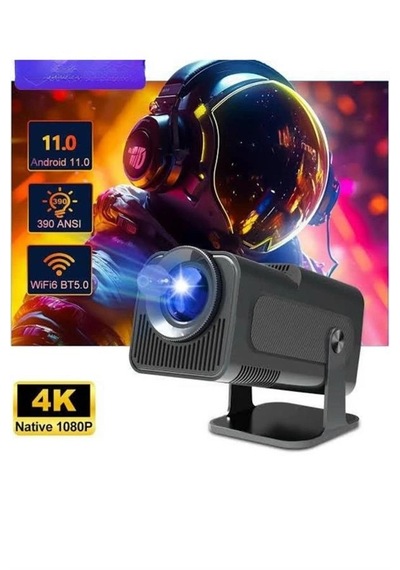 Çift Kollu Projeksiyon Taşınabilir Game Projektör Full Hd 1080p 4k Projeksiyon Gamepad 50923218