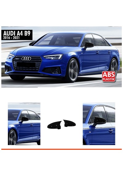 Audi A4 B9 / 2016-2021 Uyumu Batman Yarasa Ayna Kapağı