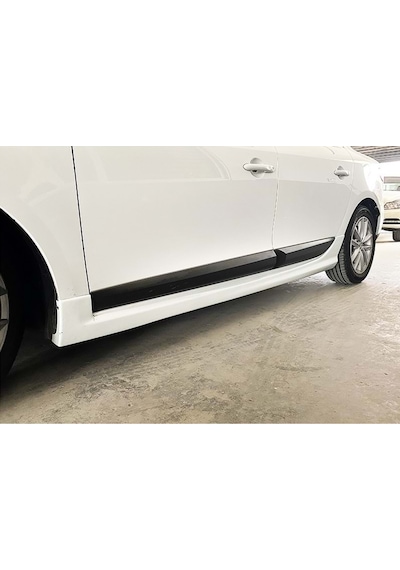 Renault Fluence Sport Marşpiyel Seti Mat Siyah Plastik 2009 -2016