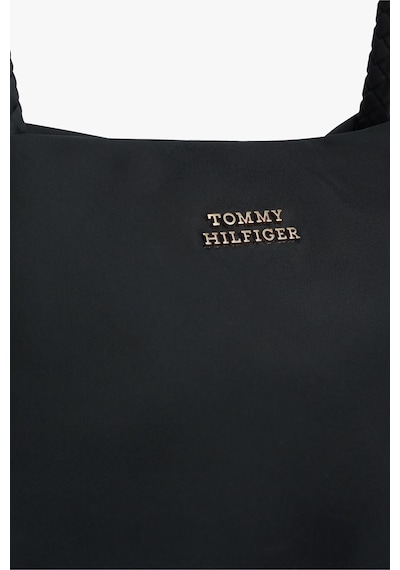 Tommy Hilfiger Th Marına Bucket Nylon Kadın Siyah Çanta - Aw0aw18831